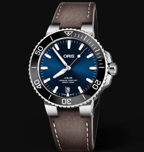 Review Oris Aquis Date 39.5mm Replica Watch 01 733 7732 4135-07 5 21 10FC